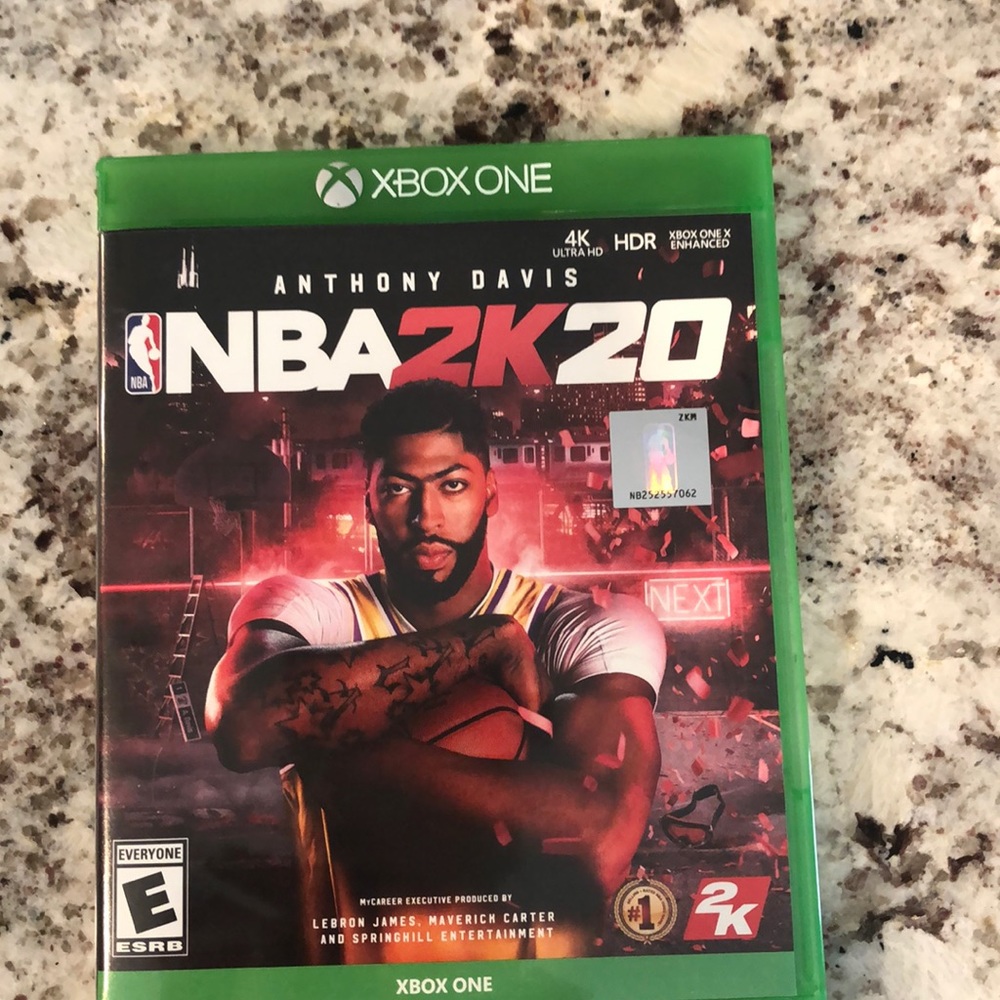 NBA 2K20 Xbox one game